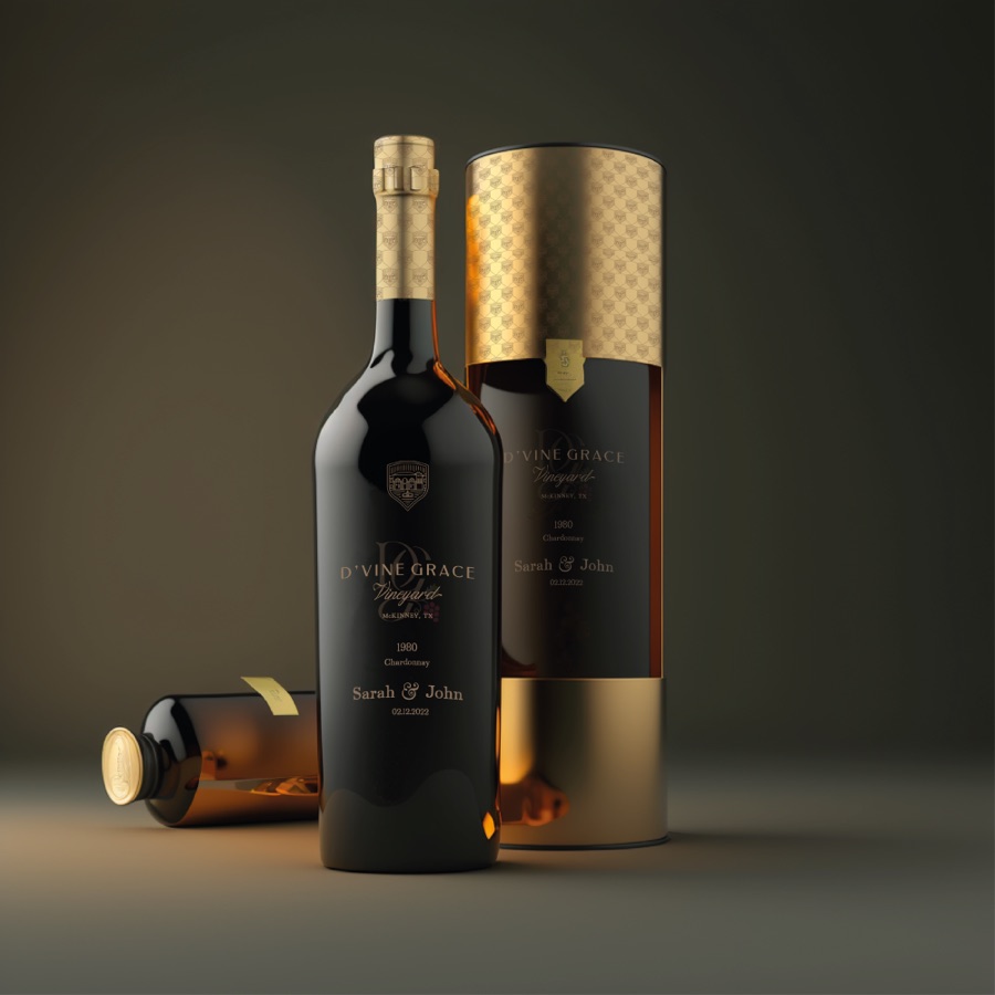 D’Vine Grace Wine — Packaging & Brand Identity