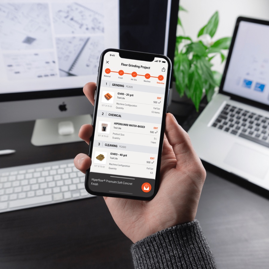Diamond Tool Selector — User Interface Design